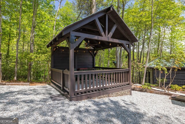 259 Eagle Chase Cir, Dillard, GA 30537 - surrounding community featuring a gazebo