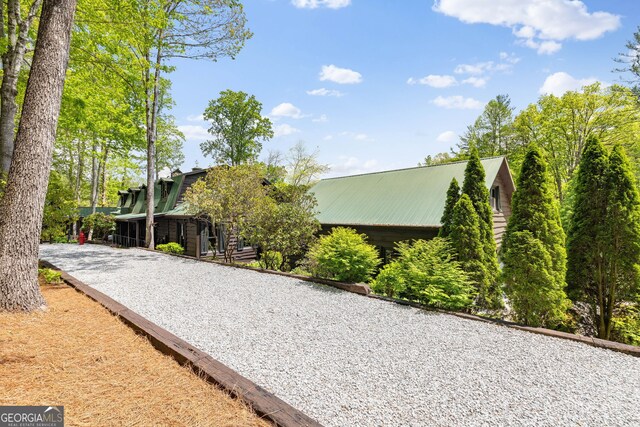 259 Eagle Chase Cir, Dillard, GA 30537 - view of front of house featuring metal roof