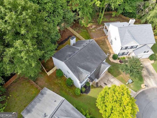 4104 Glenaire Way NW, Acworth, GA 30101 - view from above of property