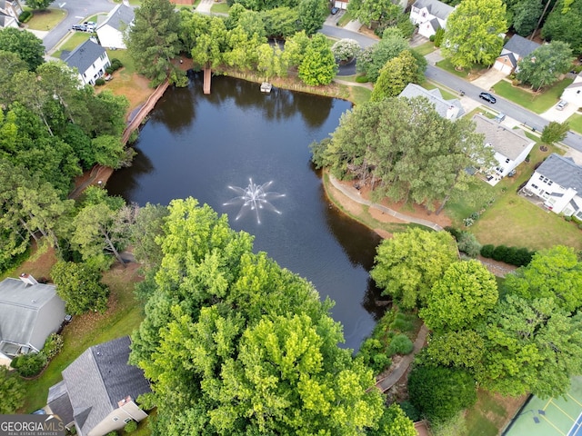 4104 Glenaire Way NW, Acworth, GA 30101 - aerial view of property's location featuring a nearby body of water and nearby suburban area