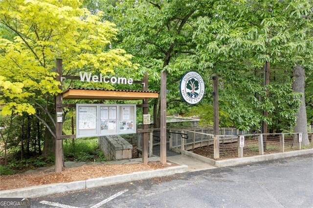 view of community with mail area