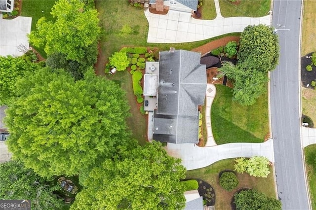 aerial view