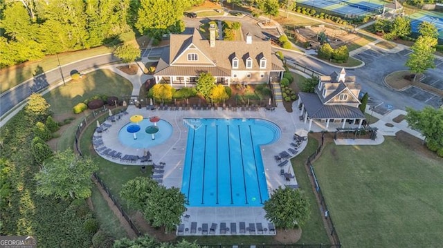 6150 Bridge Fair Rd, Cumming, GA 30028 - aerial view