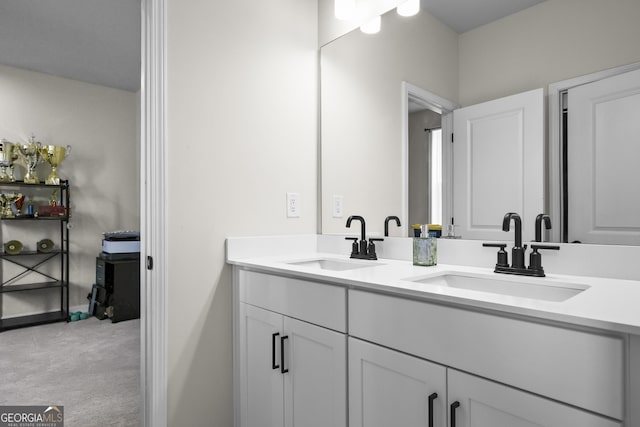 2436 Hidden Creek Rd, Kennesaw, GA 30152 - full bath with double vanity