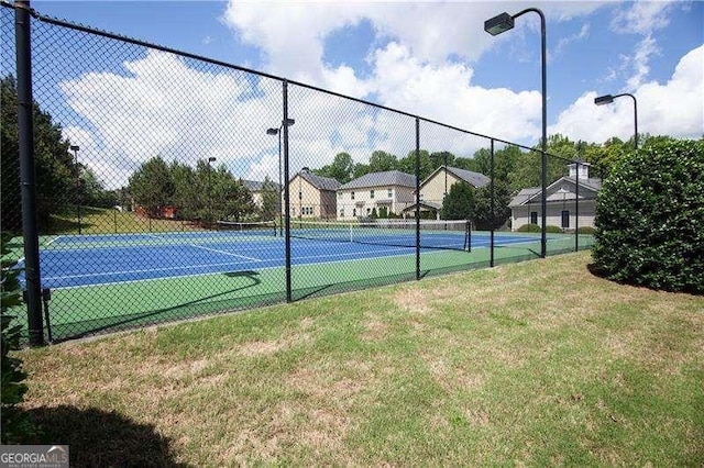 4271 Haywater Cv, Buford, GA 30519 - view of tennis court