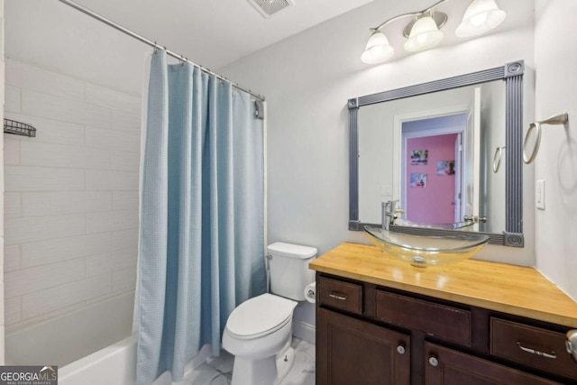 4630 Carriage Walk Ln, Cumming, GA 30040 - full bathroom with vanity and shower / tub combo