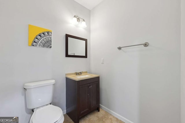 4630 Carriage Walk Ln, Cumming, GA 30040 - bathroom with toilet and vanity