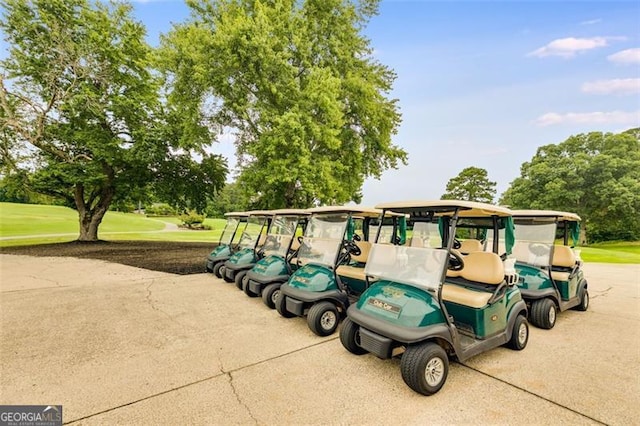 10213 Tall Pine Ct, Villa Rica, GA 30180 - view of property's community with view of golf course and a lawn