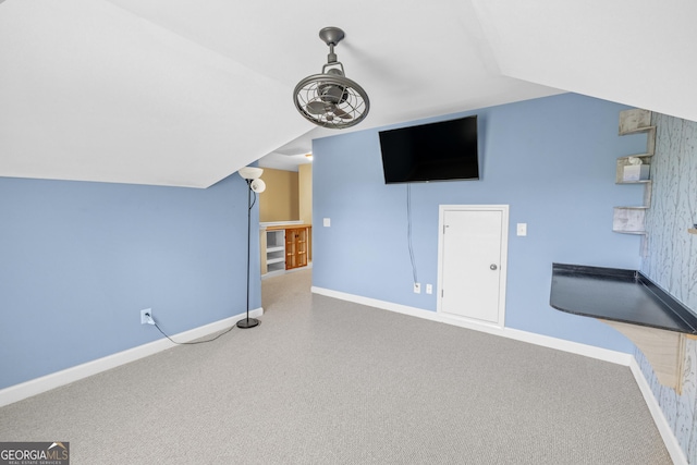 bonus room with baseboards