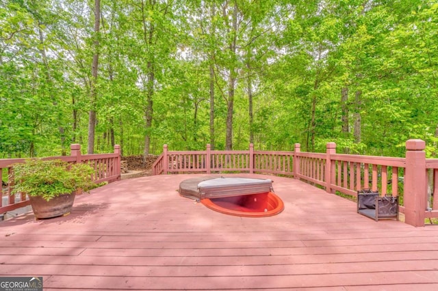 440 Treat Mountain Rd, Cedartown, GA 30125 - view of deck