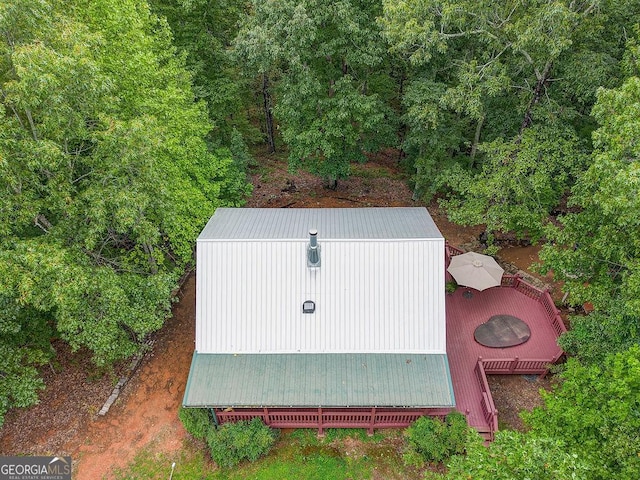 440 Treat Mountain Rd, Cedartown, GA 30125 - view of storm shelter featuring an outdoor structure and a storage unit