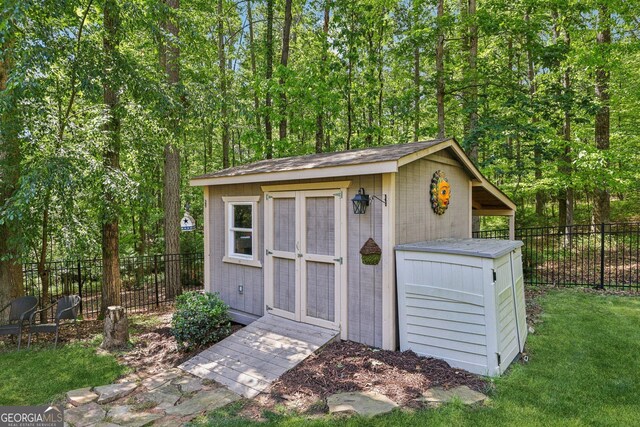 895 Freemanwood Ln, Milton, GA 30004 - view of shed