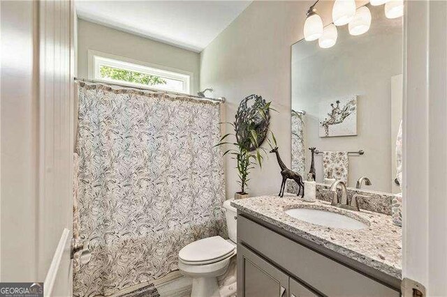 163 Thompson Ln, Jasper, GA 30143 - full bathroom featuring toilet and vanity