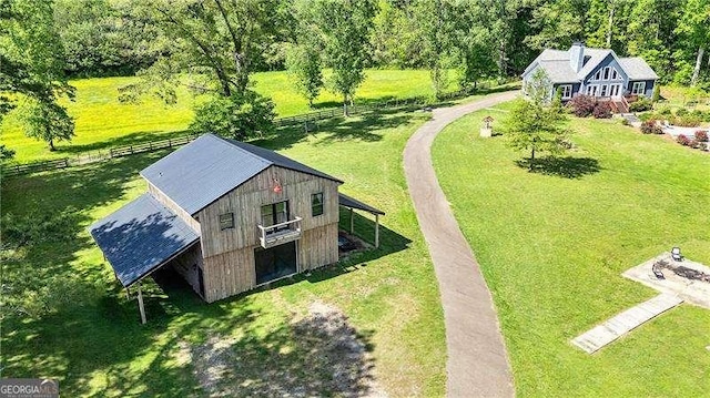 163 Thompson Ln, Jasper, GA 30143 - view from above of property