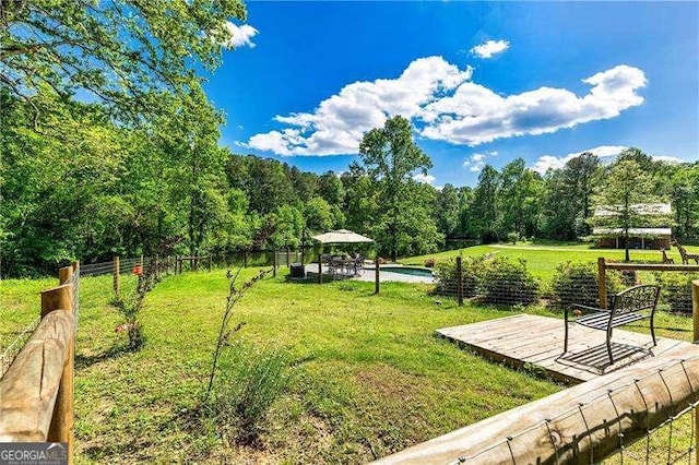 163 Thompson Ln, Jasper, GA 30143 - view of home's community with a view of trees and a swimming pool