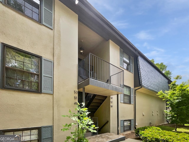 view of property