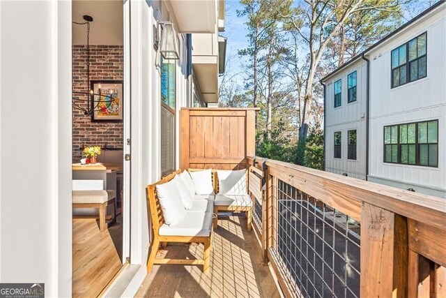 4462 Dandelion Ln, Atlanta, GA 30342 - view of balcony