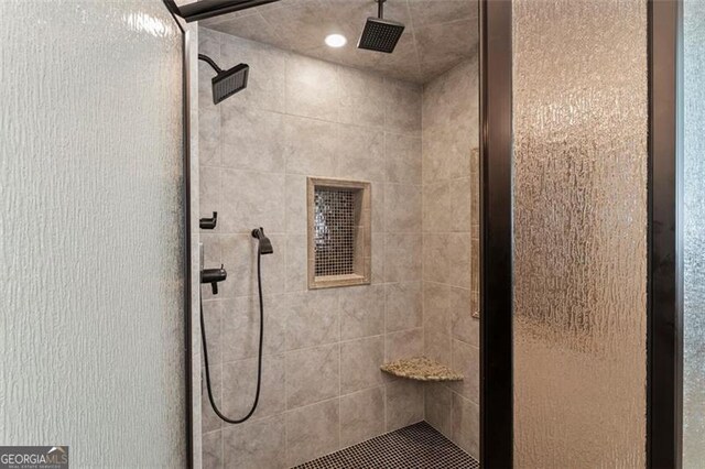 5816 Chamblee Dunwoody, Atlanta, GA 30338 - full bath with a stall shower