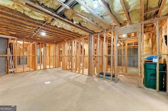5816 Chamblee Dunwoody, Atlanta, GA 30338 - view of unfinished below grade area
