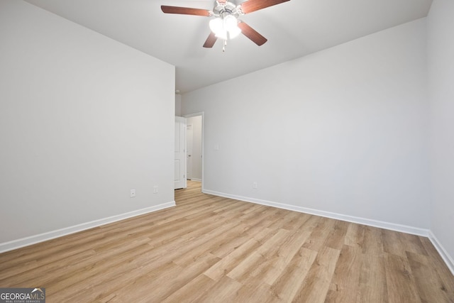 730 Lanarck Way, Peachtree City, GA 30269 - unfurnished room featuring light wood finished floors and a ceiling fan