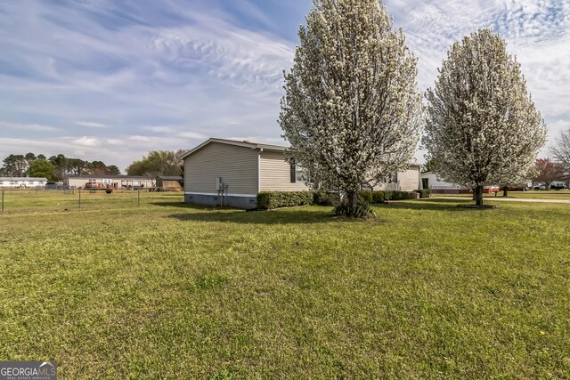 view of yard