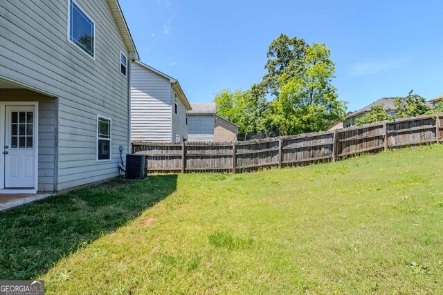 1436 Arbor Place Dr, Morrow, GA 30260 - view of yard with central AC unit
