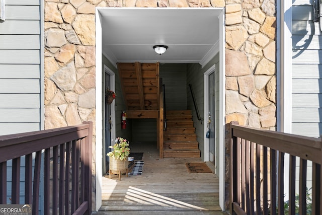 1102 Madison Ln SE, Smyrna, GA 30080 - view of exterior entry featuring stone siding