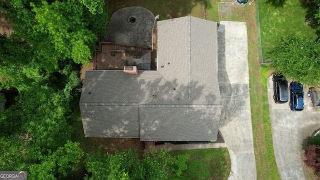 3311 Creek Hollow Dr, Marietta, GA 30062 - view from above of property