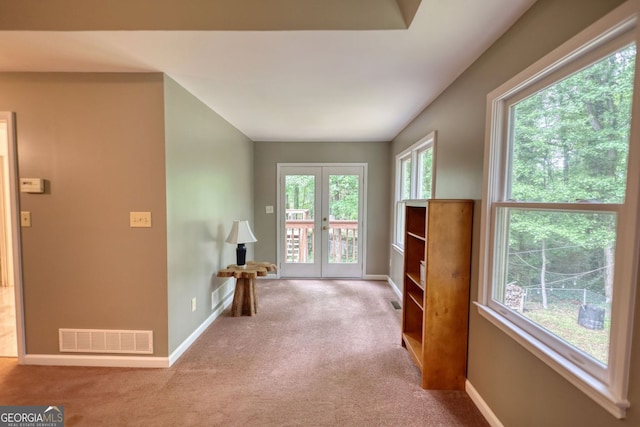 3311 Creek Hollow Dr, Marietta, GA 30062 - unfurnished living room featuring carpet flooring and baseboards