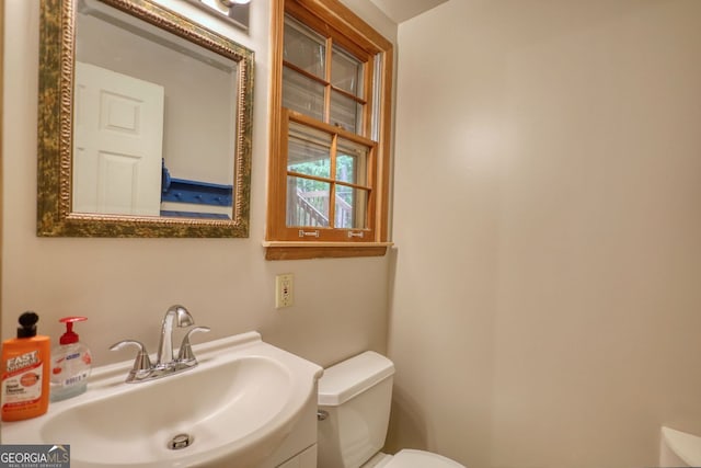 3311 Creek Hollow Dr, Marietta, GA 30062 - half bath with toilet and vanity