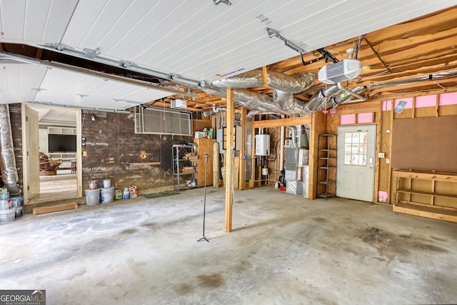 3311 Creek Hollow Dr, Marietta, GA 30062 - garage with a garage door opener
