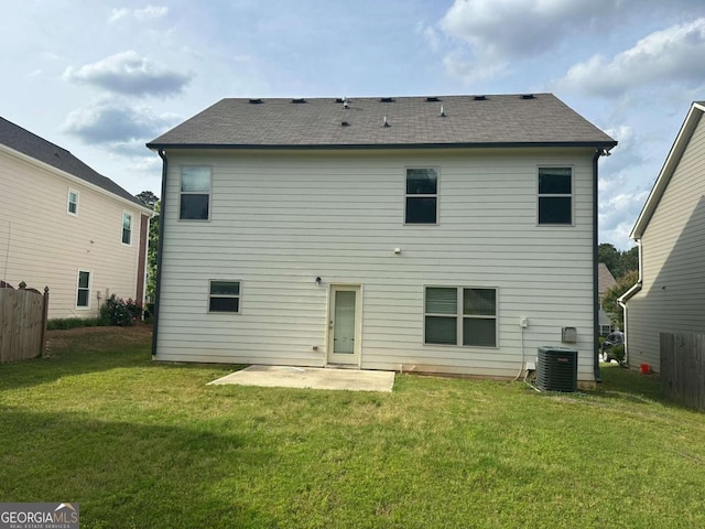 79 Parkmont Ln, Dallas, GA 30132 - rear view of house with a patio and a shingled roof