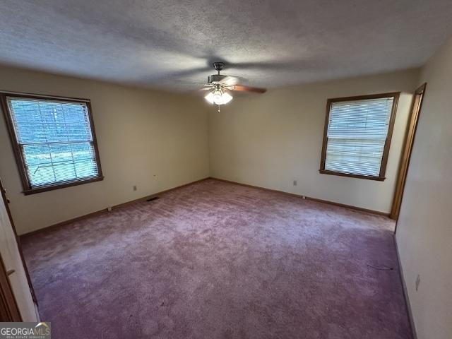 310 Advantage Ln, Swainsboro, GA 30401 - unfurnished room with a ceiling fan, carpet flooring, and a textured ceiling