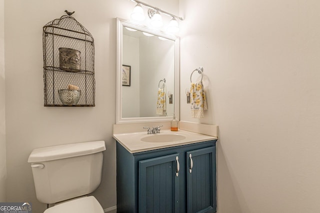 4314 Arbor Bridge Ct, Marietta, GA 30066 - bathroom with toilet and vanity