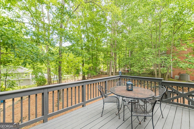 4314 Arbor Bridge Ct, Marietta, GA 30066 - deck with outdoor dining area