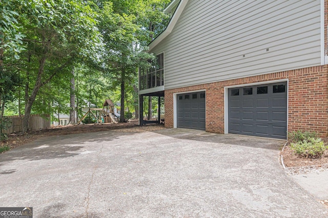 4314 Arbor Bridge Ct, Marietta, GA 30066 - garage featuring driveway
