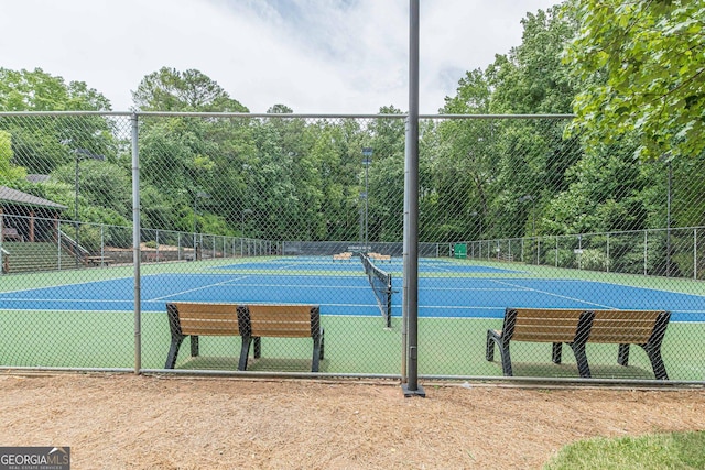 4314 Arbor Bridge Ct, Marietta, GA 30066 - view of tennis court