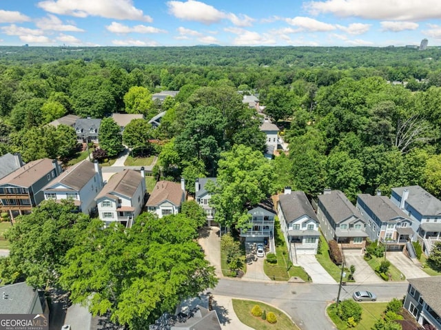 3232 Cates Ave NE, Brookhaven, GA 30319 - aerial view of residential area featuring a forest