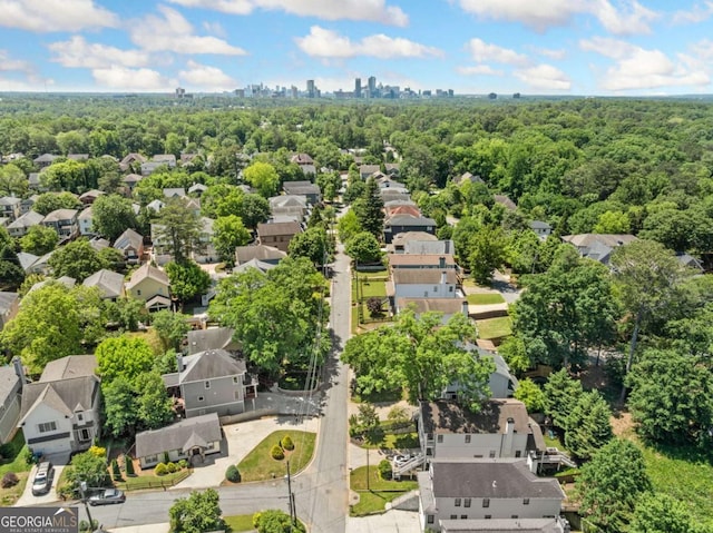 3232 Cates Ave NE, Brookhaven, GA 30319 - aerial view of residential area with a heavily wooded area