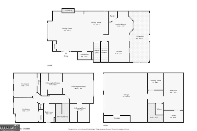 3232 Cates Ave NE, Brookhaven, GA 30319 - view of home floor plan