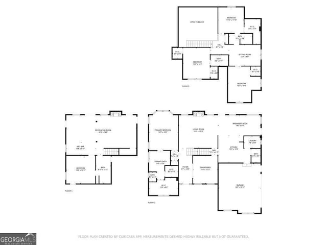 3740 Duckcove Way, Cumming, GA 30041 - view of floor plan / room layout