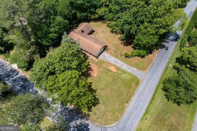 aerial view