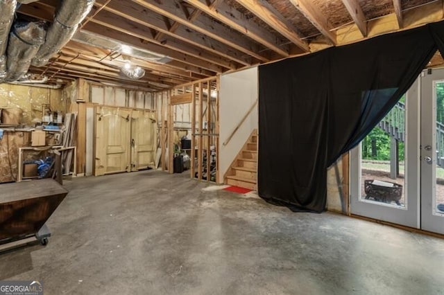 143 Treadstone Ln, Dallas, GA 30132 - below grade area featuring stairs