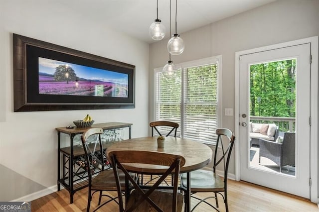 143 Treadstone Ln, Dallas, GA 30132 - dining area with light wood-style flooring