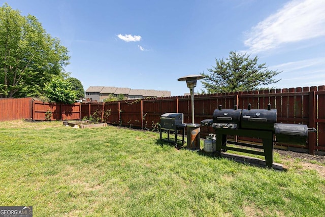5888 Cobblestone Creek Cir, Mableton, GA 30126 - view of yard with a vegetable garden