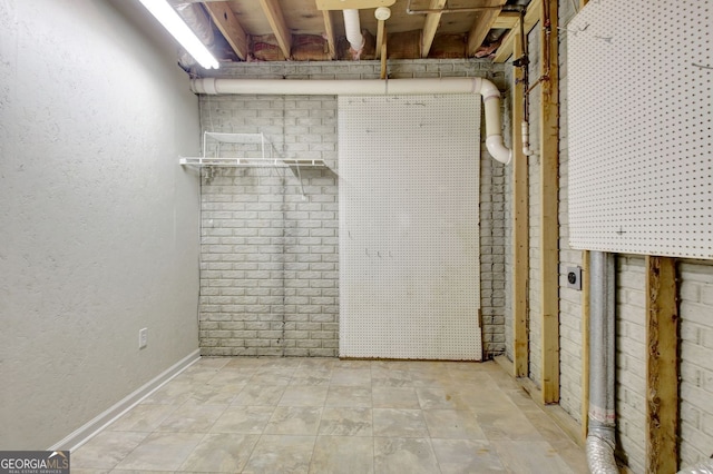 323 Newfield Way, Peachtree City, GA 30269 - view of unfinished basement