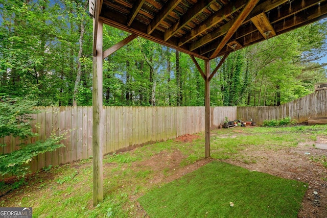 164 Stoneforest Dr, Woodstock, GA 30189 - view of fenced backyard