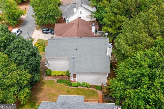 164 Stoneforest Dr, Woodstock, GA 30189 - view from above of property