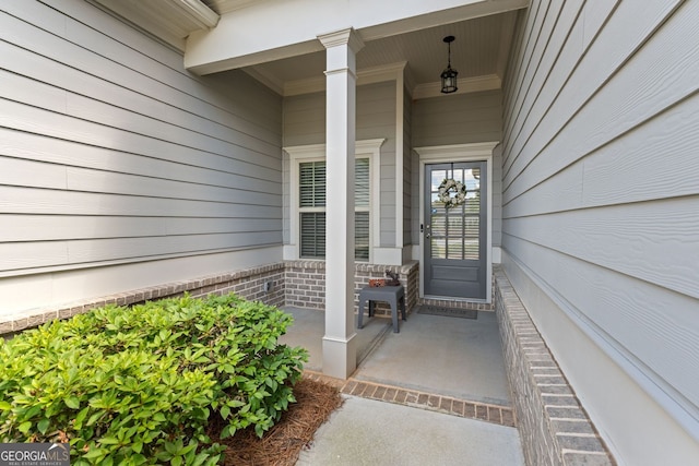 3219 Blackshear Dr, Marietta, GA 30060 - property entrance with a porch