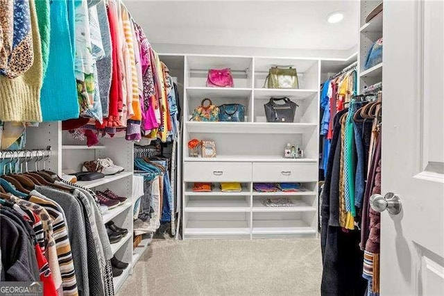 1700 Prospect Way, Conyers, GA 30094 - spacious closet featuring carpet flooring